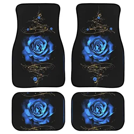 Custom Made Car Floor Mats Front & Rear Set Union Jack For Mini Cooper 2007-2023 R55 R56 R57 R60 R61 F54 F55 F56 F57 F60 Clubman