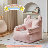 Adorable Modern Children's Cartoon Sofa Mini Casual Reading Chair for Boys and Girls Cute Baby Lounge Seat