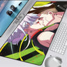 Cyberpunk Mouse Pad Anime Mousepads Edgerunners Keyboard Mat DIY Soft Gamer Large DeskMat XXL XL Gaming Accessories for Computer