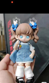 BJD girl's doll Bunny joint doll 18cm elf rabbit toy Kawaii DIY doll 3D printing toy free delivery project