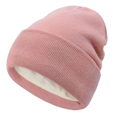 2024 New Unisex Classic Casual Beanie Hat for Men Women Winter Warm Knit Cuffed Beanie Soft Thick Fleece Lined Ski Hats