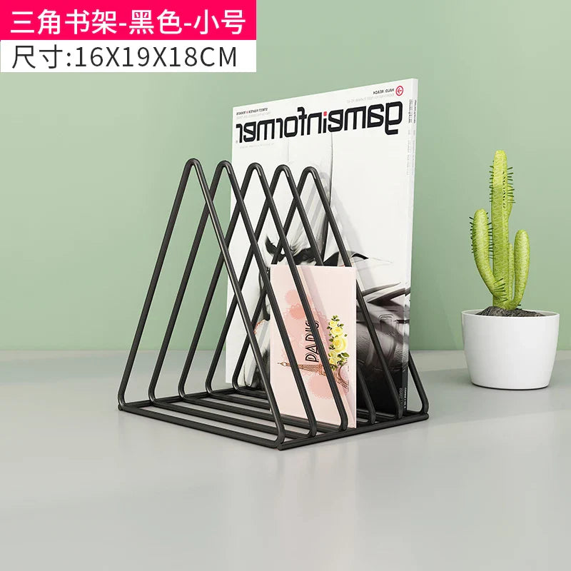 Metal Bookends Magazine Racks Sideboards Display Organizer Bedroom Filing Bookcase Modern Mobile Estanteria Modular Furniture