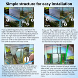 Negative Pressure Fish Tank Suspended Fish Elevator Fish Tank Water Level Maintenance Increase Fish Activity Area Aquarium Decor
