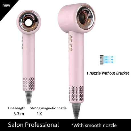 Professional LeaflessHair Dryers Negative Ionic Blow Dryer Household Appliance Personal Hair Care Styling Best Gift For Woman