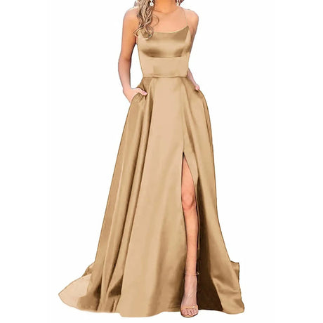 Women Dress Elegant Vintage Ladies Backless Long Dresses Wine Party Prom Wedding Floor Length Evening Dress For Women