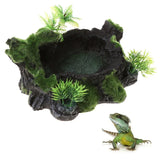 Terrarium Bowls Water Bowl Resin Water Bowl Water Bowl for Lizards