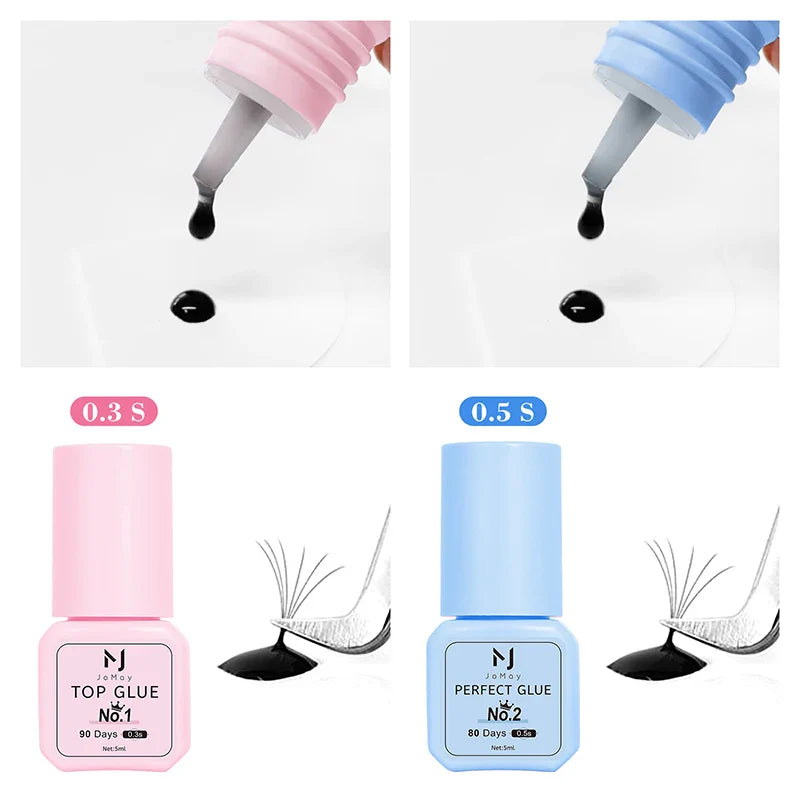 Super Strong Glue Individual Fast Drying Eyelash Extensions No stimulation 5ml False Lash Glue Makeup Tools