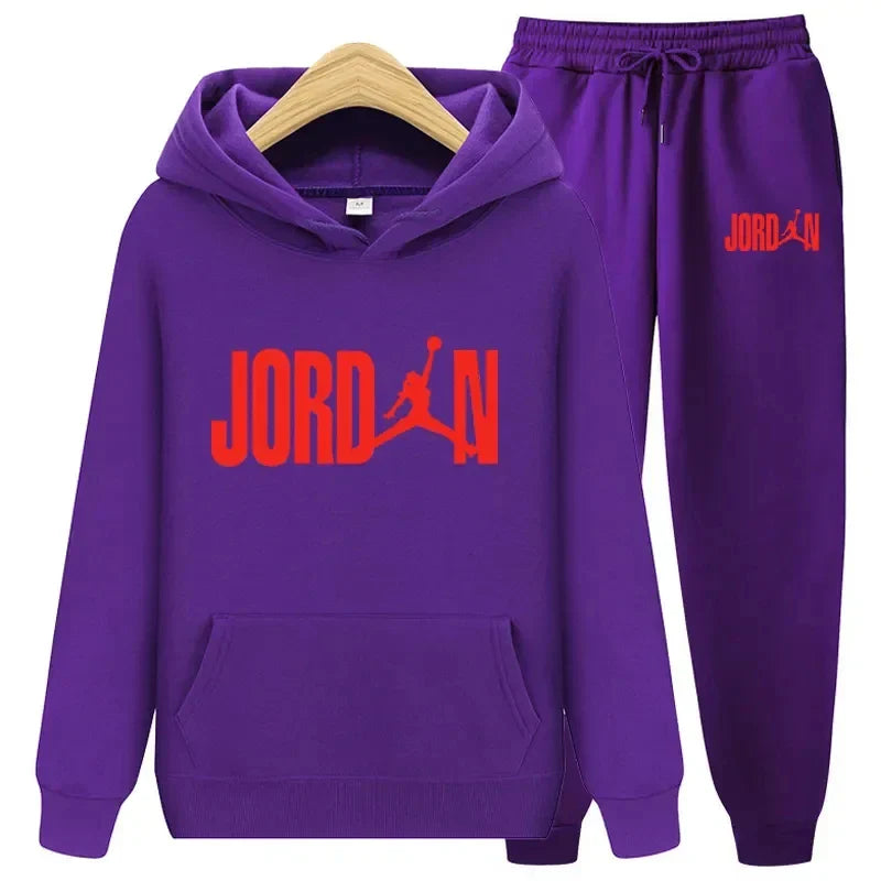 Men and Women's Hoodies and Sweatpants Sets, Sports Clothing, Women's Pants Track Suits Brand Sweater Male Fashion 2 Pcs