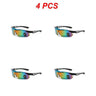 1/2/4PCS Outdoor Men Cycling Sunglasses Road Mountain Riding Protection Sports Glasses Goggles Eyewear MTB Bike Sun