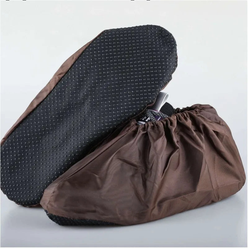 Reusable Shoe Covers Non-slip For Men Women Washable Keep Floor Carpet Cleaning Household Indoor Outdoor Shoes Protector Cover