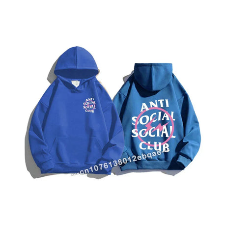 Anti Social Lifting Club Winter Sweatshirt Plus Size Hoodie Sweater Women's Sayings Quote Letters Printed Autumn Female Clothing