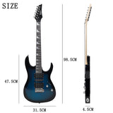 IRIN 39 Inches 6 Strings Electric Guitar 24 Frets Rosewood Fingerboard Maple Body Neck Electric Guitarra Guitar Part Accessories