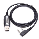 Baofeng USB Programming Cable For Two Way Radio UV-5R UV-10R UV-82 GT-3TP UV16-Max BF-888S RT-5R Walkie Talkie USB Program Cable