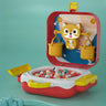 Montessori Magnetic Fishing Toys Rotary fishing Tray Electric Bag Marine Life Children Early Educational Game for Baby gift
