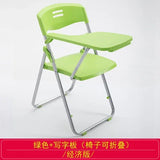 Training chair with table board Conference training room table chair integrated stool Foldable chair Office writing board