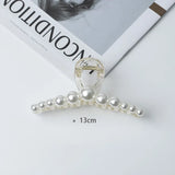 Hair Accessory for Women Popular Hair Catch Fashion Pearl Big Crab Hair Clips Luxury Trendy Gifts Summer Free Shipping