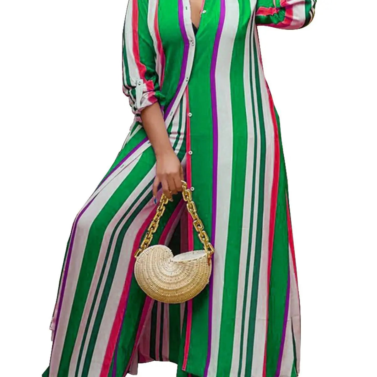 2023 Autumn Spring African Women Long Sleeve V-neck Polyester 2 Piece Top Long Pant Matching Sets XL-5XL African Clothes Women