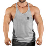 2021 Gym clothing cotton singlets Men's Undershirt bodybuilding tank top men fitness shirt muscle guys sleeveless vest Tank tops