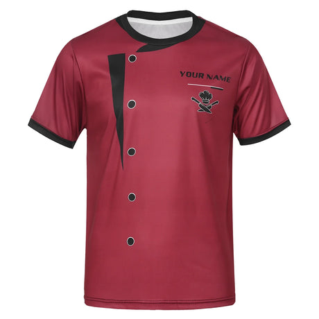 Unisex Restaurant Kitchen Chef Uniform Shirt Women Men Short Sleeves Chef Jacket Bakery Catering work Food Service Cook Top