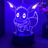 Pokemon Pikachu Charizard Anime Figures 3D Led Night Light Changing Model Action Logo Lampara Collection Brinquedos Figm