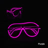 Funny Luminous LED Children‘s Glasses Glow Sunglasses Neon Light Glasses For Kids Halloween Festival Supplies