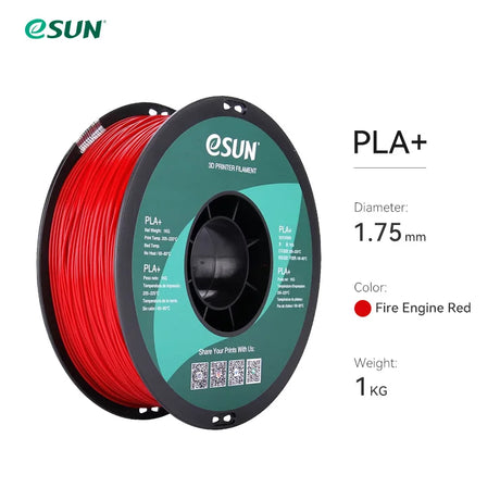 eSUN PLA+ Filament For 3D Printer 10Pcs 1.75mm PLA Plus 3D Printer Filament Accuracy +/- 0.03mm 10KG  PLA+ 3D Printing Material