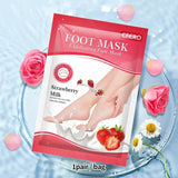 Foot Mask Exfoliating Anti Drying Cracking Heel Peeling Pedicure Socks Dead Skin Remover Spa Moisturizing Feet Lavender Mask