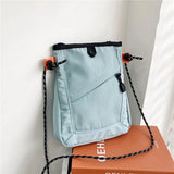 Unisex Small Square Messenger Bag Mini Waterproof Travel Bag Casual Shoulder Bag Men Women Handkerchief Bag Crossbody Bag