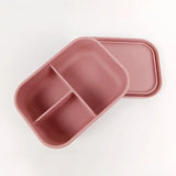 Silicone Food Container Portable Bento Lunch Box Microware Home Kitchen Outdoor Food Storage Containers Box