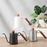 Kettle Coffee Pot Barista Accessories Hand Drip Kettle Gooseneck Stainless Coffee Maker Coffeeware Teaware Swan Neck Teapot Bar