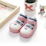 Baby Socks Shoes Infant Cute Cartoon Kids Boy Shoes Soft Rubber Sole Child Floor Sneaker BeBe Booties Toddler Girls First Walker