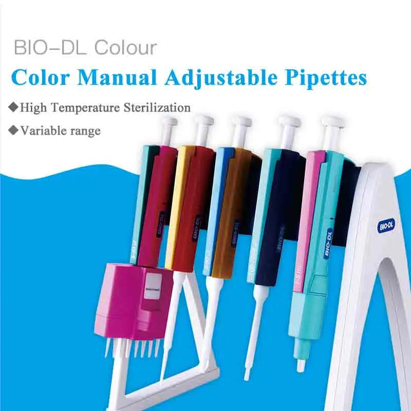 Thermo BIO-CL Colour Manual Adjustable Pipettes Single-channel 8-channel 12-channel Pipettor Variable Range