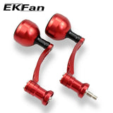 EKFAN CNC Alloy Alluminum Handle & Knob 83MM For SHI&DAI 1000-5000 Spinning Reel Handles Tackle Accessory