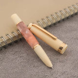 Brand JinHao 82 Mini Fountain Pen Acrylic Plastic Ink Pen Spin Golden EF F M Nib Stationery Office School Supplies Writing Gift