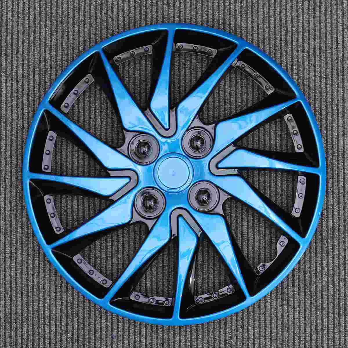 Hubcaps Wheel Covers 14 Inch Hub Caps Wheels Rim Cover for Car Auto Vehicle Tire Parts Replacement Accessories Black