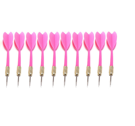 10PCS 11cm Darts Throwing Toy Darts Nice Flight Harrow Point multicolor Plastic Wing Needle Barrel Iron Copper Tip