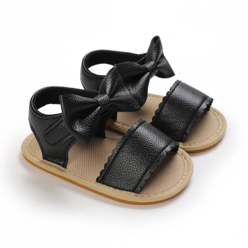 Summer Baby Sandals Non-slip Cloth Bottom Toddler Shoes Soft Baby Shoes First Walking Breathable Princess Shoes