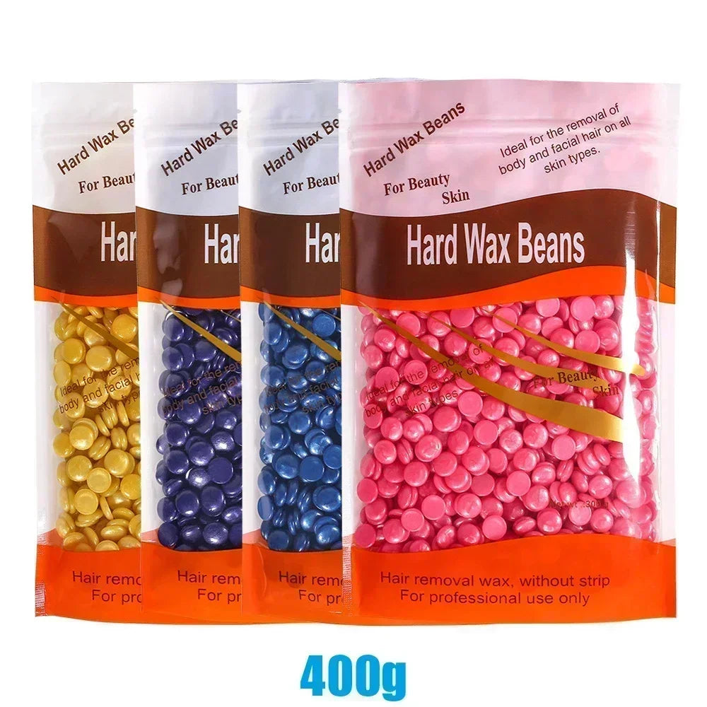 Hard Waxing Wax Beans for Hair Removal Hot Film Depilatory Wax Beads for Wax Heater Machine Whole Body Hair Remove