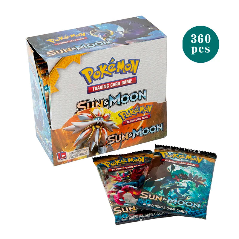 360Pcs Box Pokemon Card Shining Fates Style English Booster Battle Carte Trading Card Game Collection Cards Toys Kids Gifts