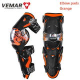 Fashion Motorcycle Elbow Pads VEMAR Motocross Small Kneepad Off-Road Racing Knee Brace Safety Protection Guards Protective Gear