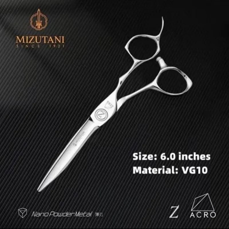 Mizutani Hairdressing Scissors VG10 6-7 Inch Thinning Haircutting Tools Haircut Set