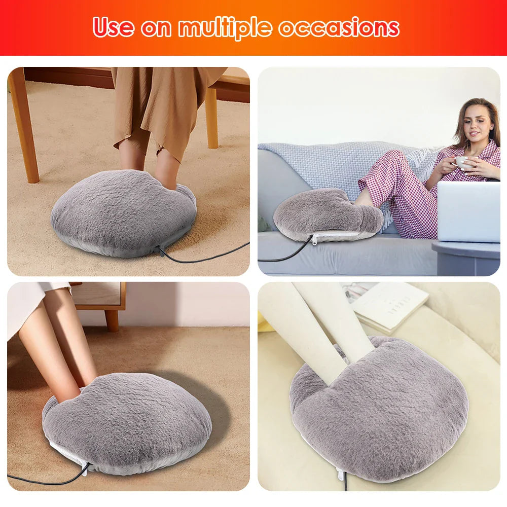 USB Heating Foot Pads Shoes Winter Heated  Warming Warmer Skin Care Tools  Relaxing Treatment Foot Pads Personal Care Device