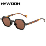 NYWOOH 2023 Luxury Brand Designer Sun Glassees Ins Popular Hip Hop Eyewear Shades UV400 Trendy Oval Sunglasses Women Men