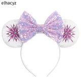 10Pcs/Lot New Colors Mouse Ears Headband Women Festival Party Cosplay Hairband Girls Gift Kids DIY Hair Accessories Wholesale