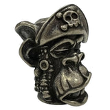 White Brass Gorilla Pirate Dreadlocks Monkey Knife Beads Outdoors EDC DIY Tools Lanyard Pendants Personality Handcrafted Pearl