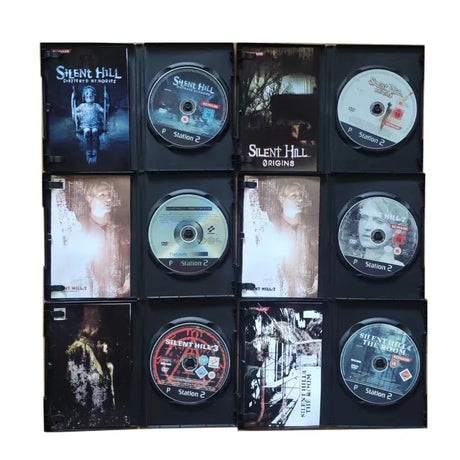 Copy PS2 Silent Hill Series With Manual Game Disc Unlock Console Station1 Retro Optical Driver Direct Reading Video Game Parts