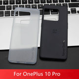 Original Phone Case For OnePlus 10 Pro Slim Soft Back Case Shockproof Matte Rubber Luxury Skin Ultra Thin Cover Funda