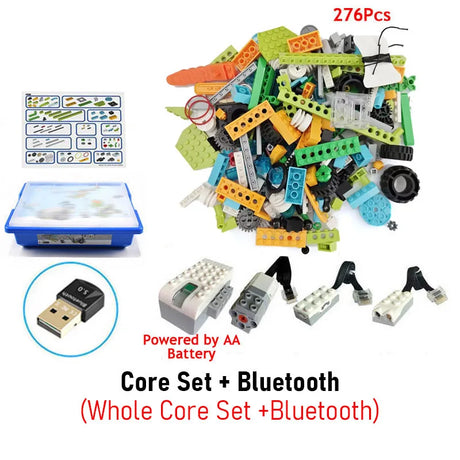 280Pcs/Set EV3 STEM WeDo 2.0 Robotics Construction Set Building Blocks Compatible with 45300 Wedo 2.0 Educational DIY Toys