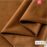 50x155cm Velvet Fabric Thicken Flannel Plush Sofa Fabric Pillow Tablecloth Curtain Gold Velvet DIY Apparel Sewing Fabric 350 G/m