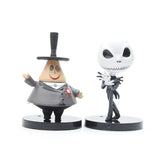 6-10pcs The Nightmare Before Christmas Jack Skellington PVC Action Figure Collection Model Bobble Dolls Toy For Children Gift